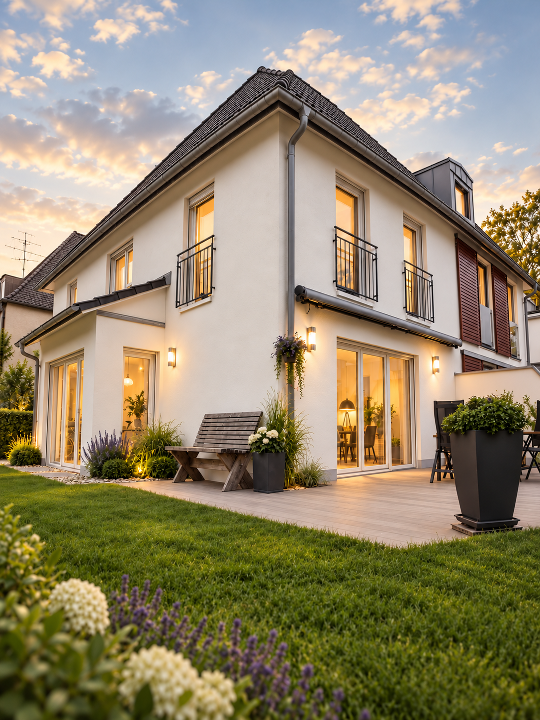 Prada Bau Einfamilienhaus Muenchen Laim Hochformat