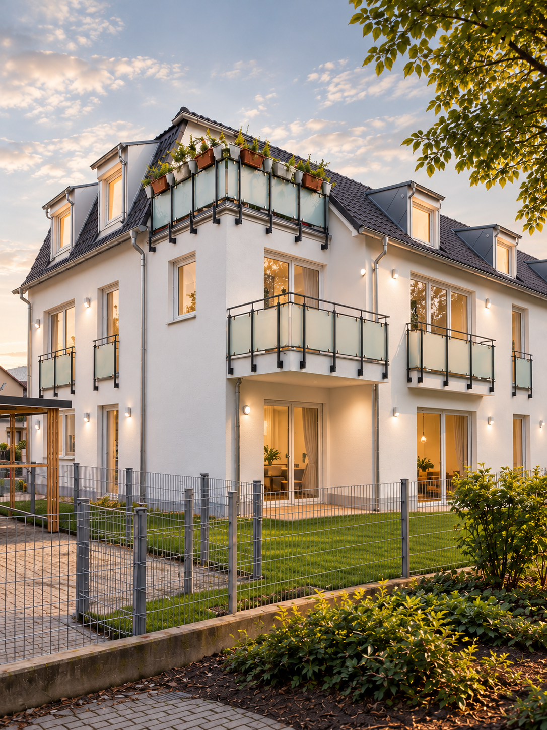 Prada Bau Mehrfamilienhaus Germering Hochformat
